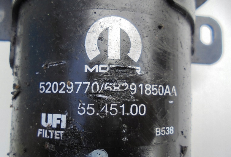 фото №2, Compass ii renegade корпус фільтра пального 1.6 mjtd