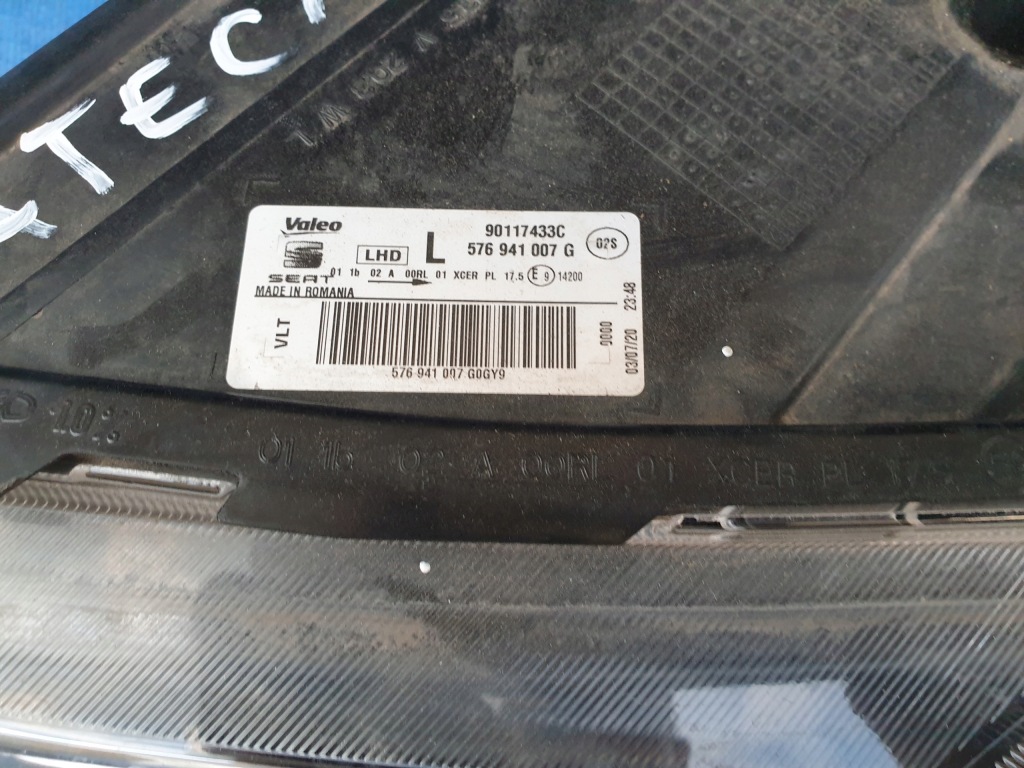 Seat ateca ateka рестайлінг  фара фара передня передній ліва лівий full led Доставка