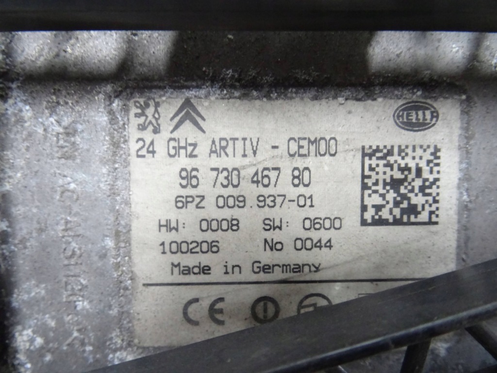 фото №4, Peugeot 3008 5008 датчик радар приближения расстояния