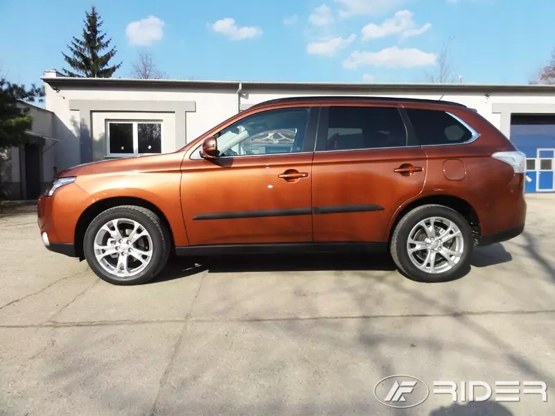фото №3, Mitsubishi outlander iii 2014- накладки боковой
