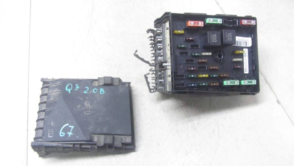 фото №1, Audi q3 8u 2.0 tfsi коробка предохранителей 11-
