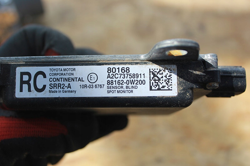 фото №2, Lexus rc 350 rcf радар ассистент датчик модуль bsm