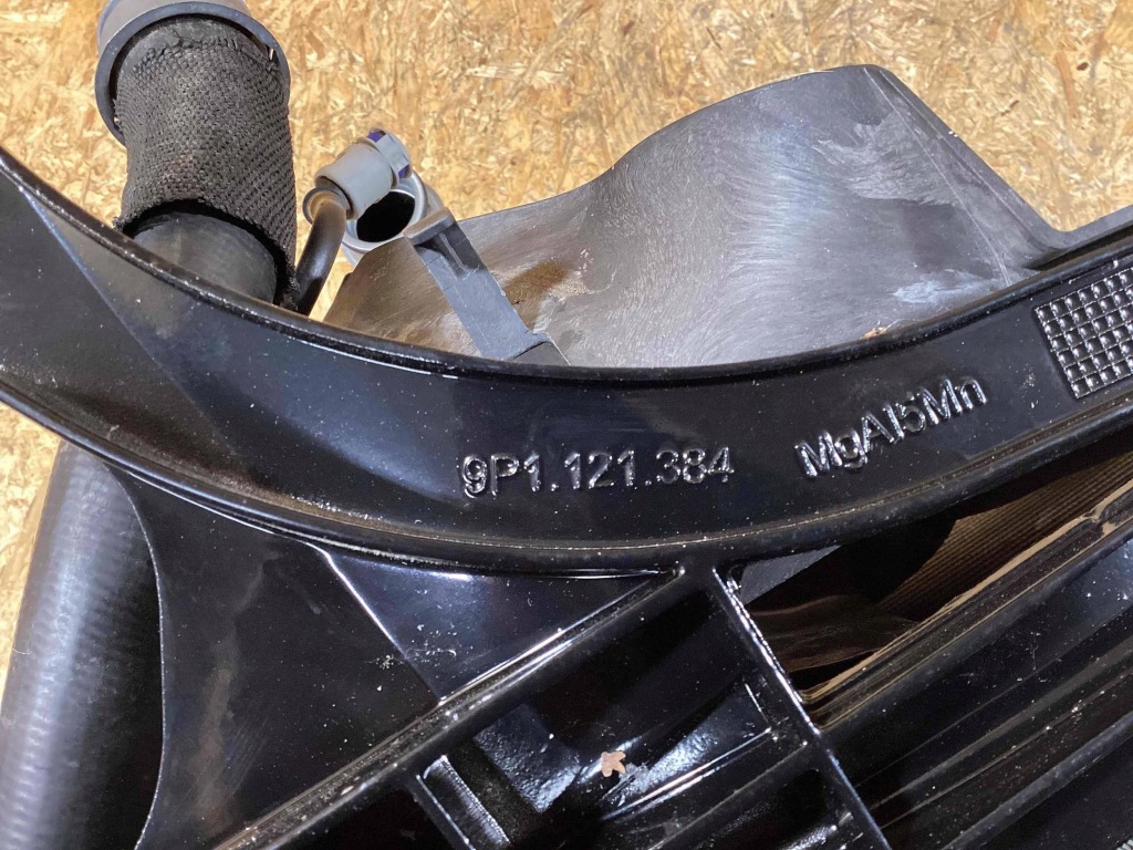 Вентилятор радиатор комплект правый porsche boxster cayman 991 9p1959456 с Разборки