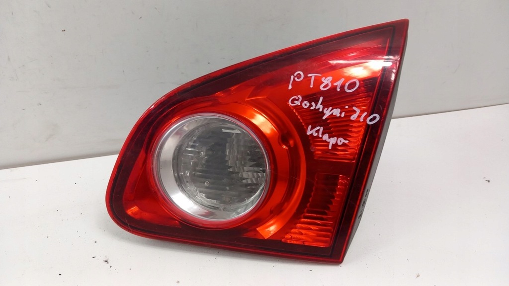 фото №1, Nissan qashqai j10 лампа задня права w кришка