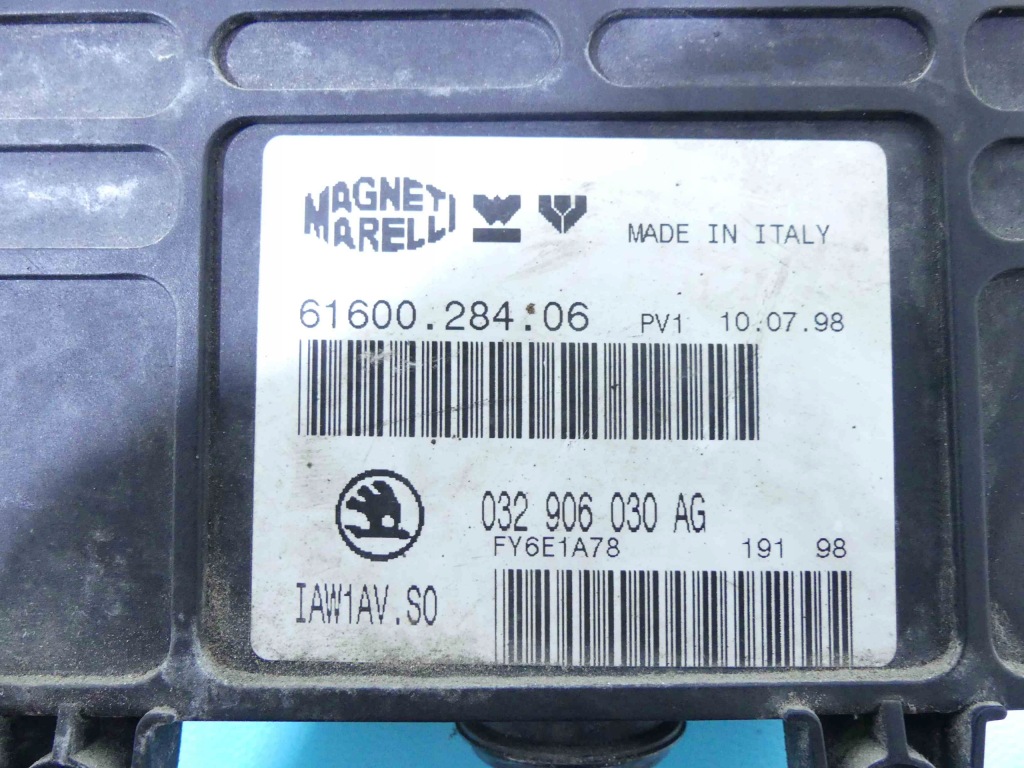 фото №3, Бортовой компьютер skoda felicia 1.6 mpi