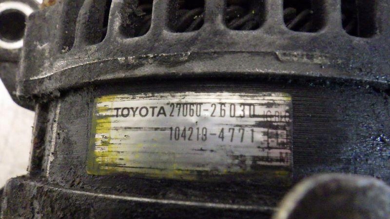 Генератор toyota rav4 3 2.2 d-cat 27060-26030 104210-4771 с Разборки