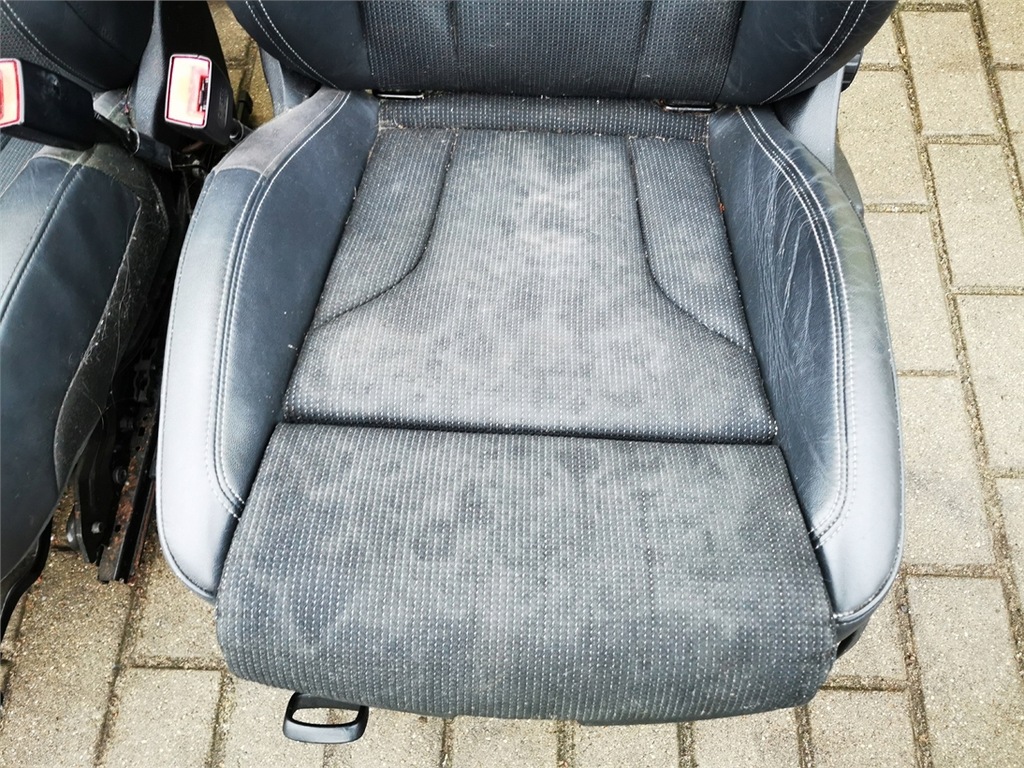 фото №8, Audi q3 8u 8u0 11-18 s-line сиденья заднее сиденье салон полукожа