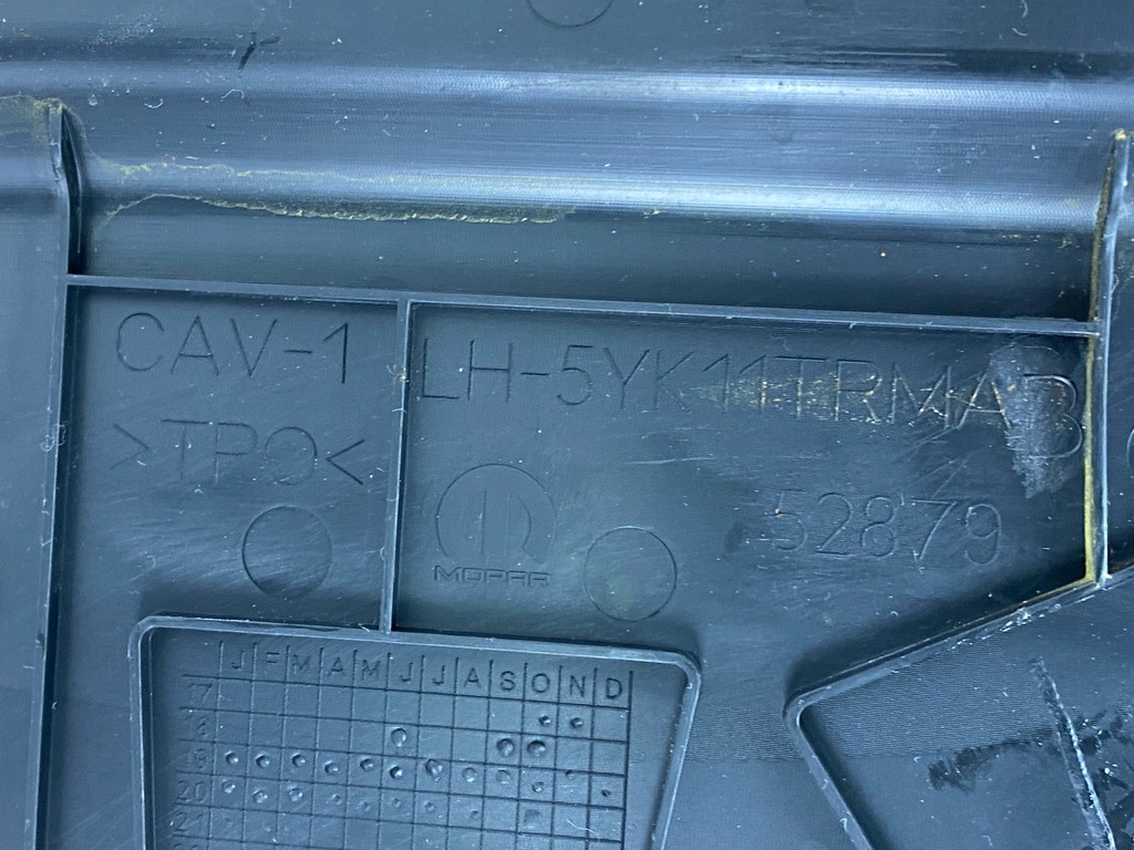 фото №5, Заглушка защита боковая панели dodge ram 1500 2019+