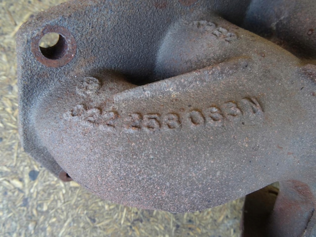 фото №12, Audi tt 8j a3 8p golf v r32 3.2 v6 коллектор выпускной 022253034n 022253033n