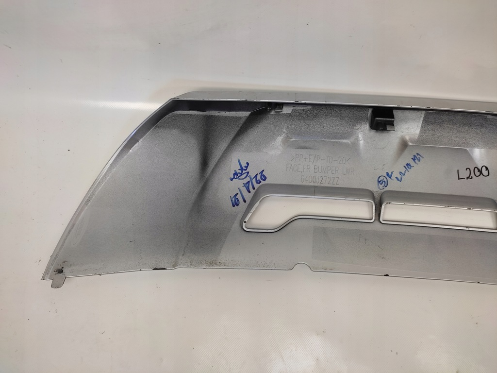 фото №8, Mitsubishi l200 спойлер бампера передний 2018-