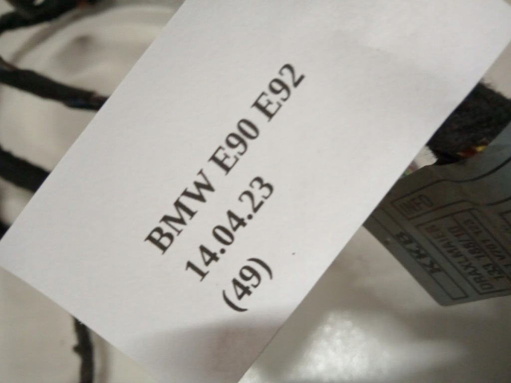 фото №5, Жгут электропроводка дверь левый перед bmw z4 e85 e86