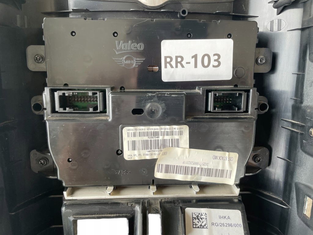 фото №3, Панель керування кондиціонер скла mini countryman r56 r55 r60 3456300