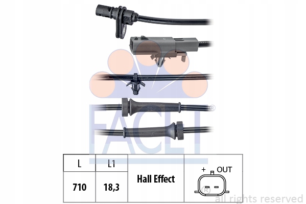 фото №2, Facet датчик abs