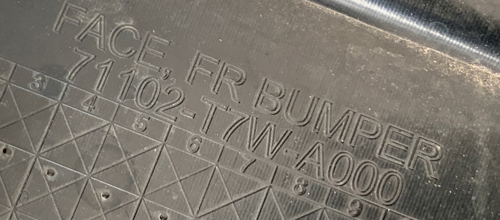 фото №8, $ спойлер бампера перед honda hr-v ii