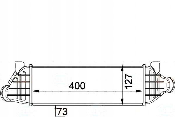 фото №2, Інтеркулер радіатор повітря наддувний [be