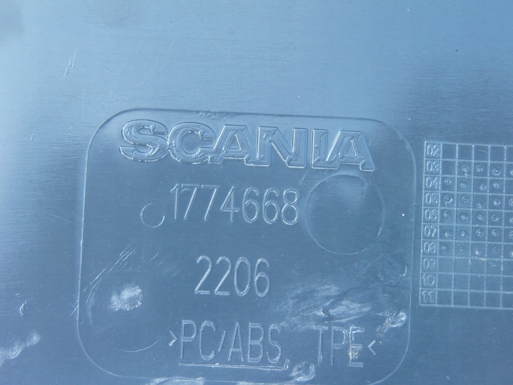 фото №4, Накладка консоли решётки обдув scania r xpi 400 440