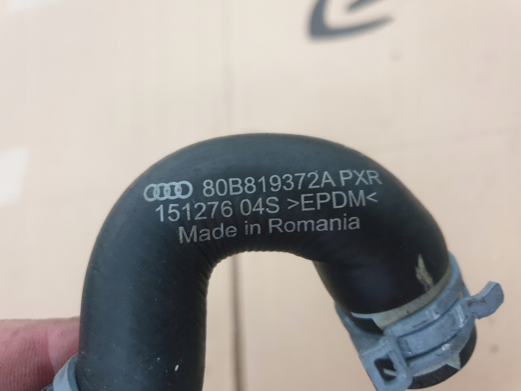 фото №3, Audi q5 80a труба wąż wody