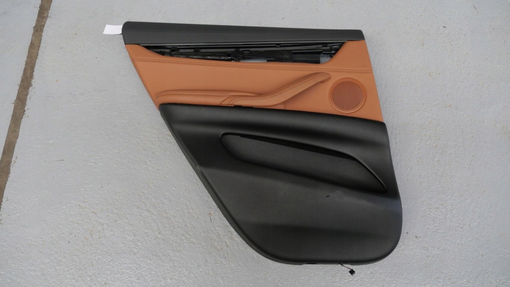 фото №1, Обшивка обивка дверь левый задняя cognac bmw f16 x6