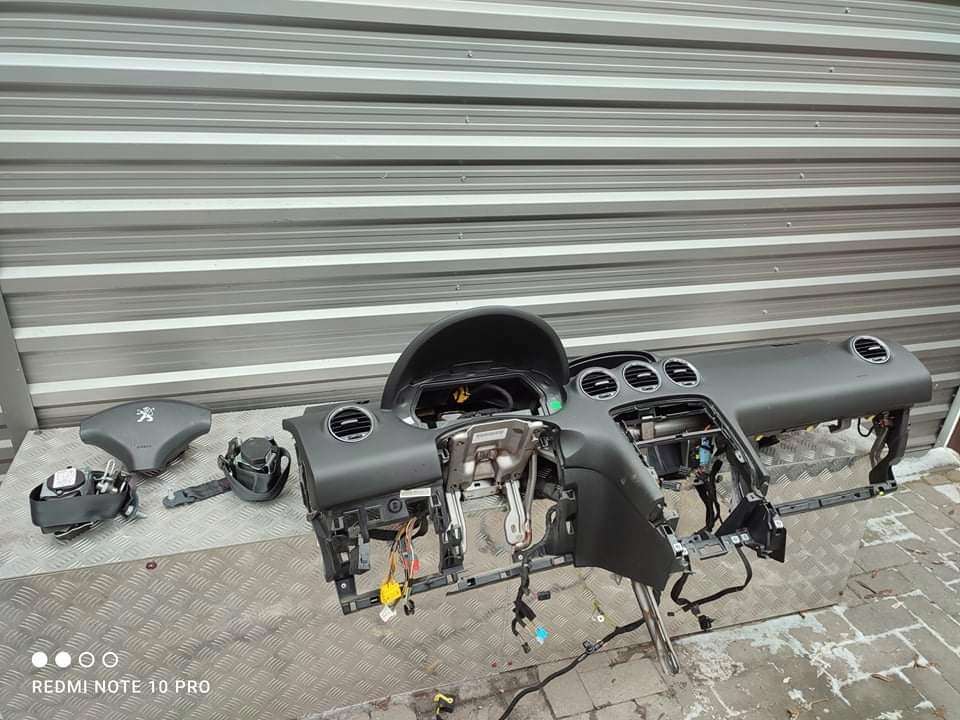 фото №1, Peugeot 308 t7 подушки безпеки повітряні консоль eu