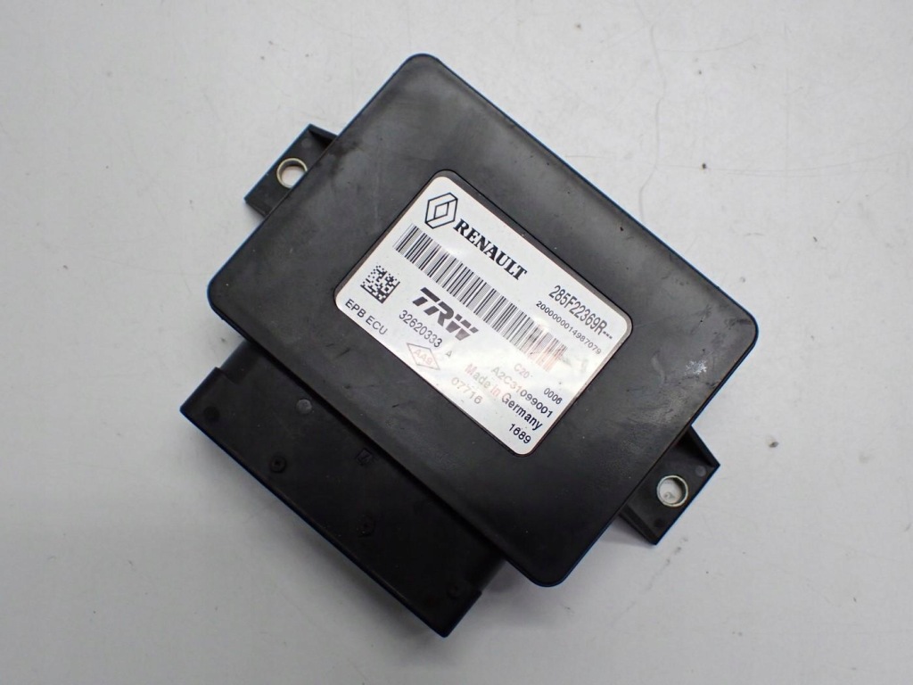 фото №2, Модуль блок керування гальма ручного 285f22369r renault scenic iii 16r