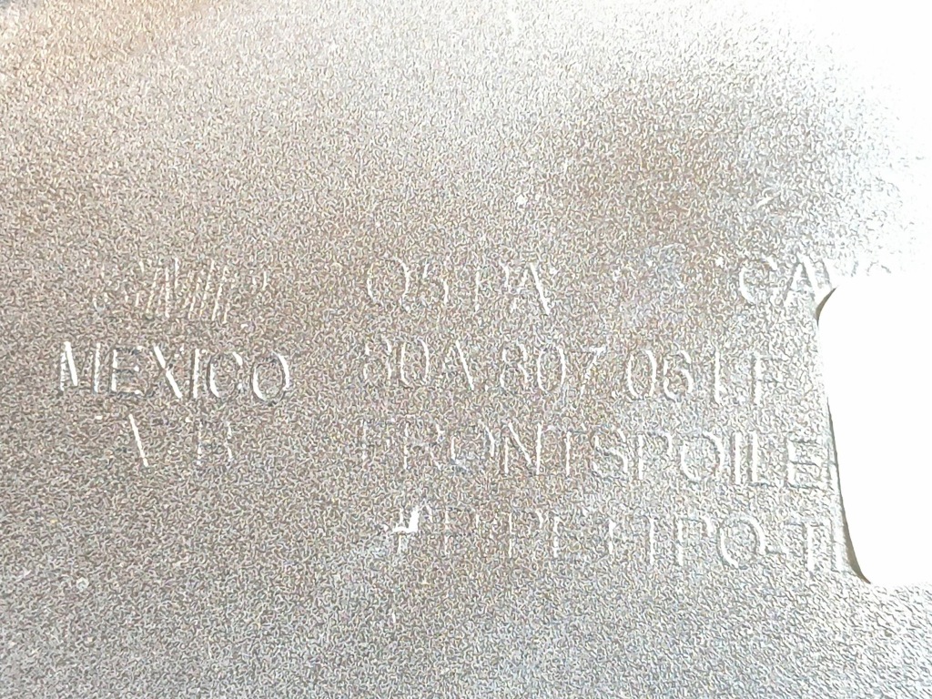 Накладка бампера передній audi q5 sq5 перед сторона ліва 2021 Зі Шроту