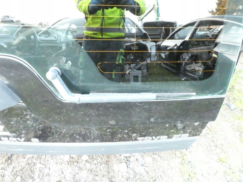 фото №3, Land rover discovery iii крышка багажника задняя задняя стекло верхний