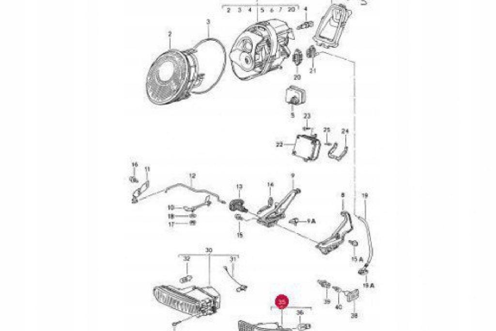 фото №10, Porsche 911 993 передній правий поворотник крила 99363106201 оригінальний