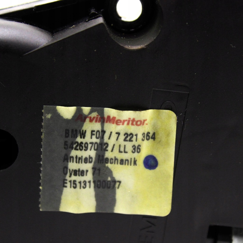 фото №6, Bmw 5 gt f07 2012 моторчик люк 7221364