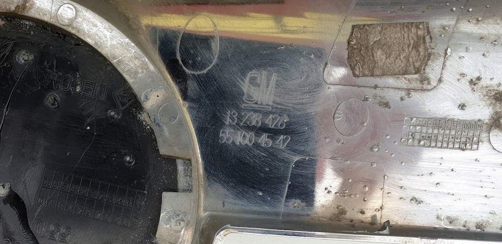 фото №14, Opel insignia a przed liftem решітка радіатора молдинг хром