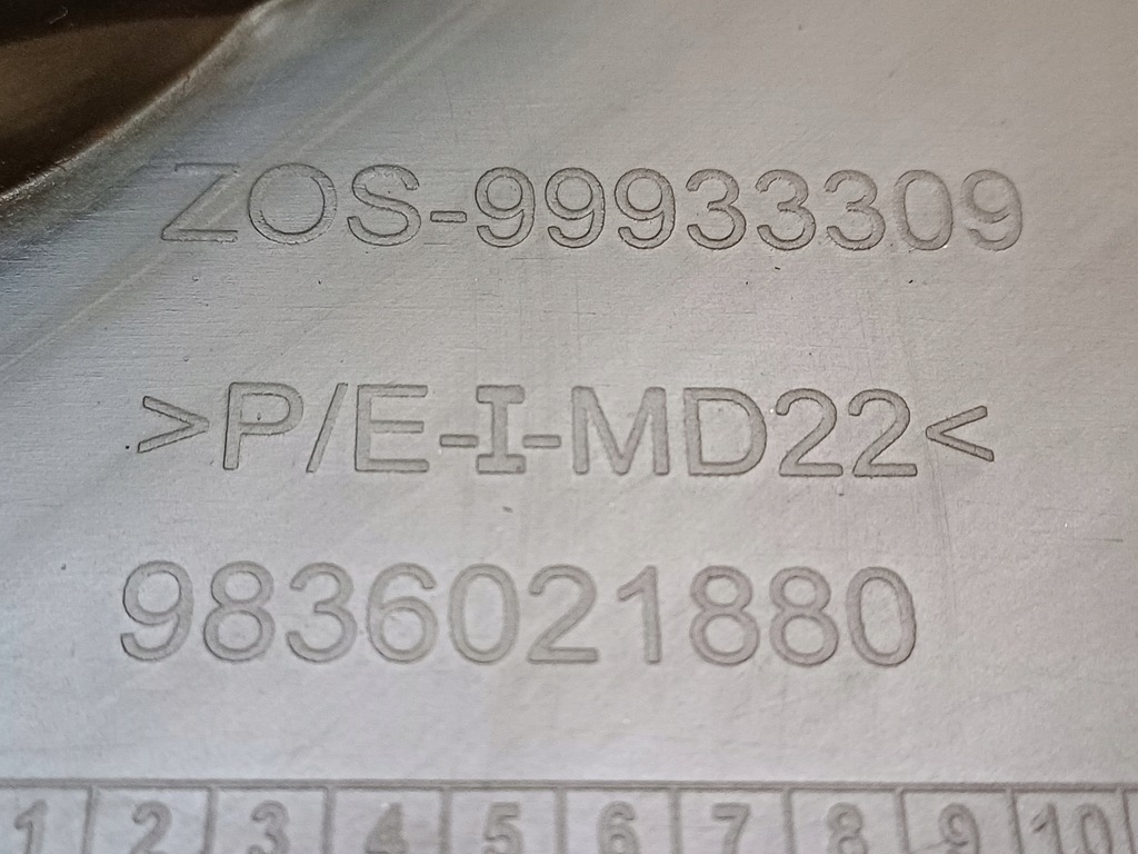 фото №8, Toyota proace verso city підсилювач бампера перед 9836021880