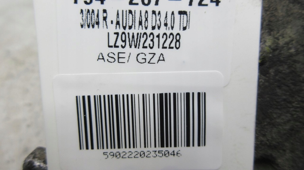 фото №8, Audi a8 d3 4.0 tdi ase 057145702t турбонагнітач турбіна