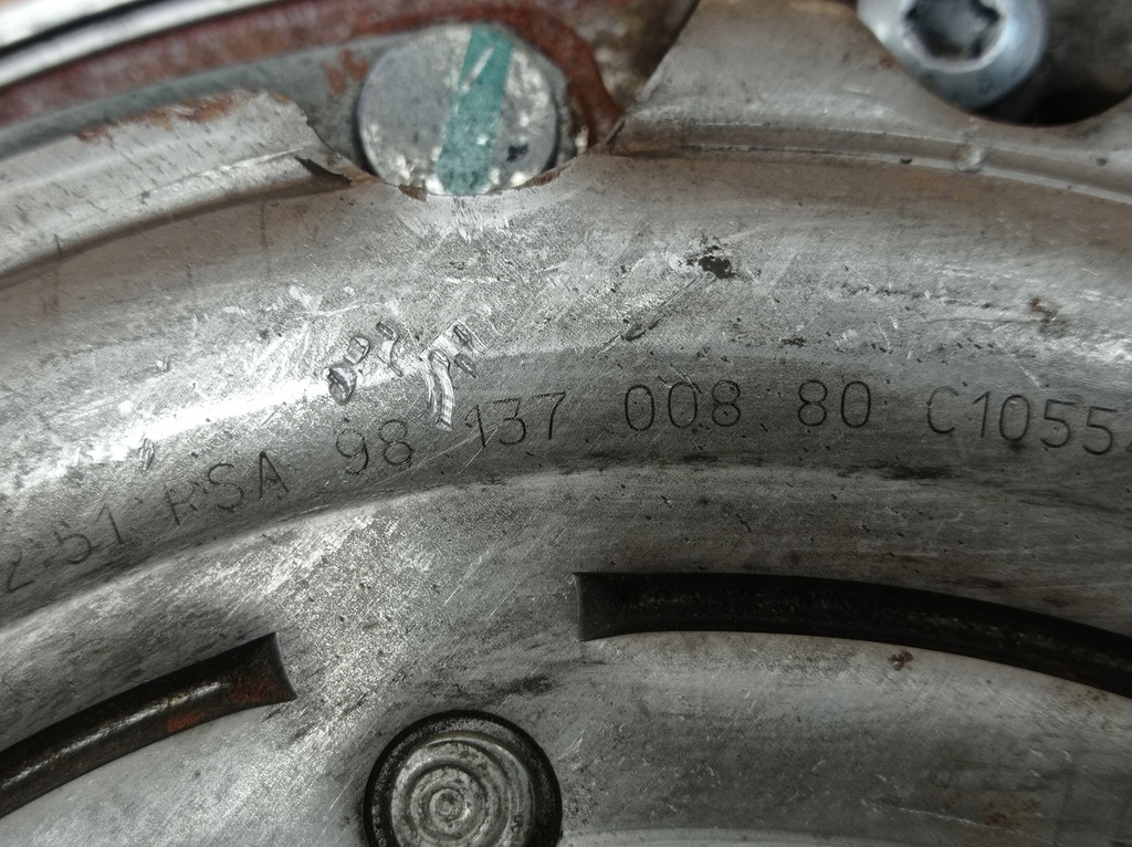 фото №8, Peugeot 2008 1.2 thp сцепление двухмассовый маховик 9813700880