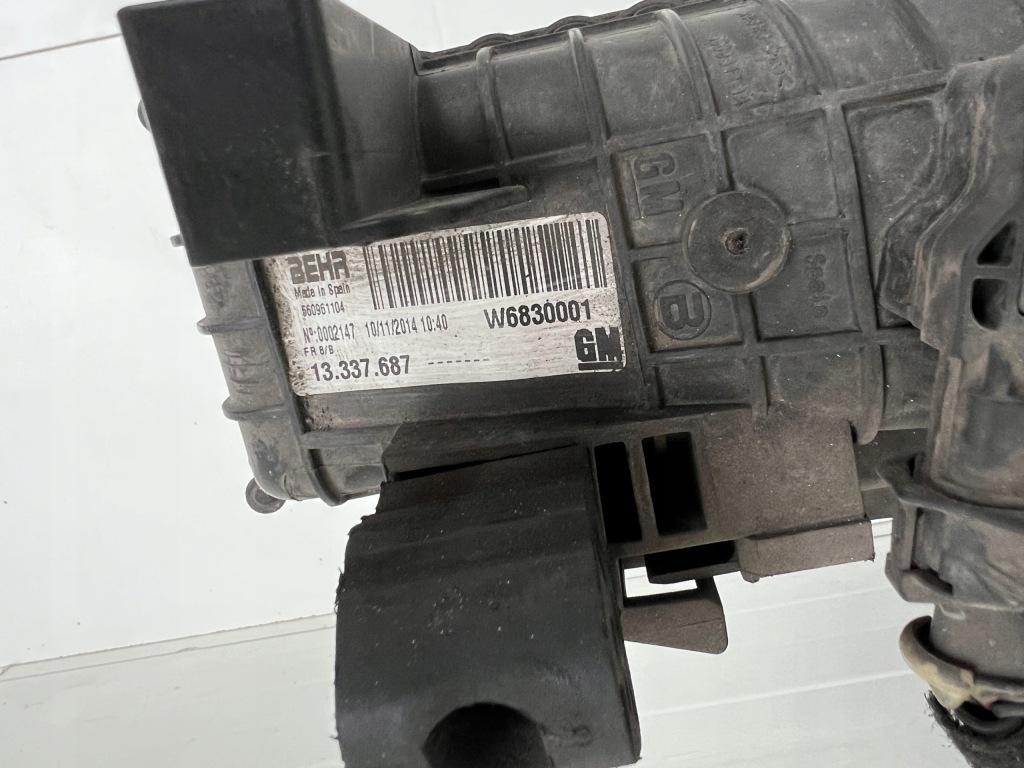 Комплект радиатор радиатор балка бампера перед opel meriva b 1.4 13267890 с Разборки