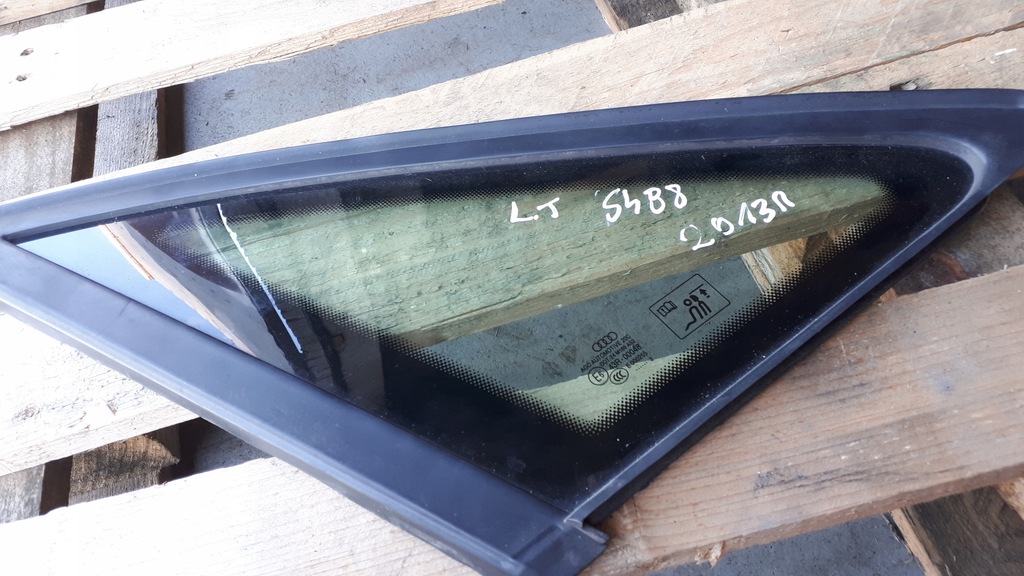 фото №6, S4 b8 lift a4 стекло кузовная левая sedan задняя 13r