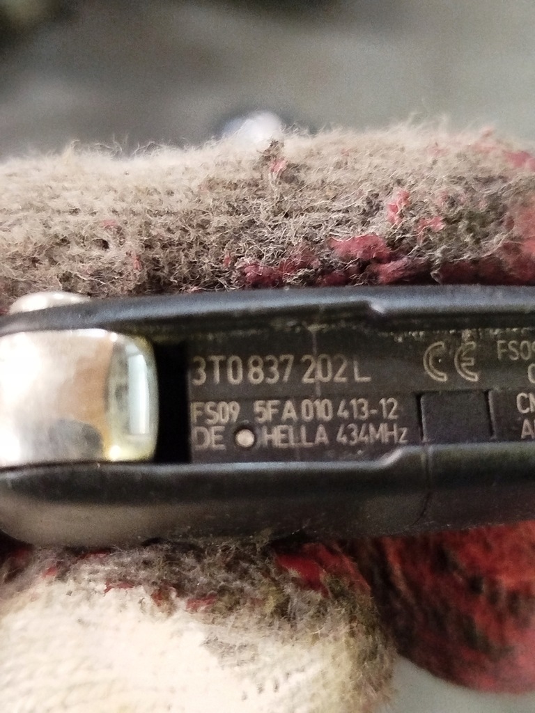 фото №7, Ключ замок запалювання skoda roomster 3t0837202l