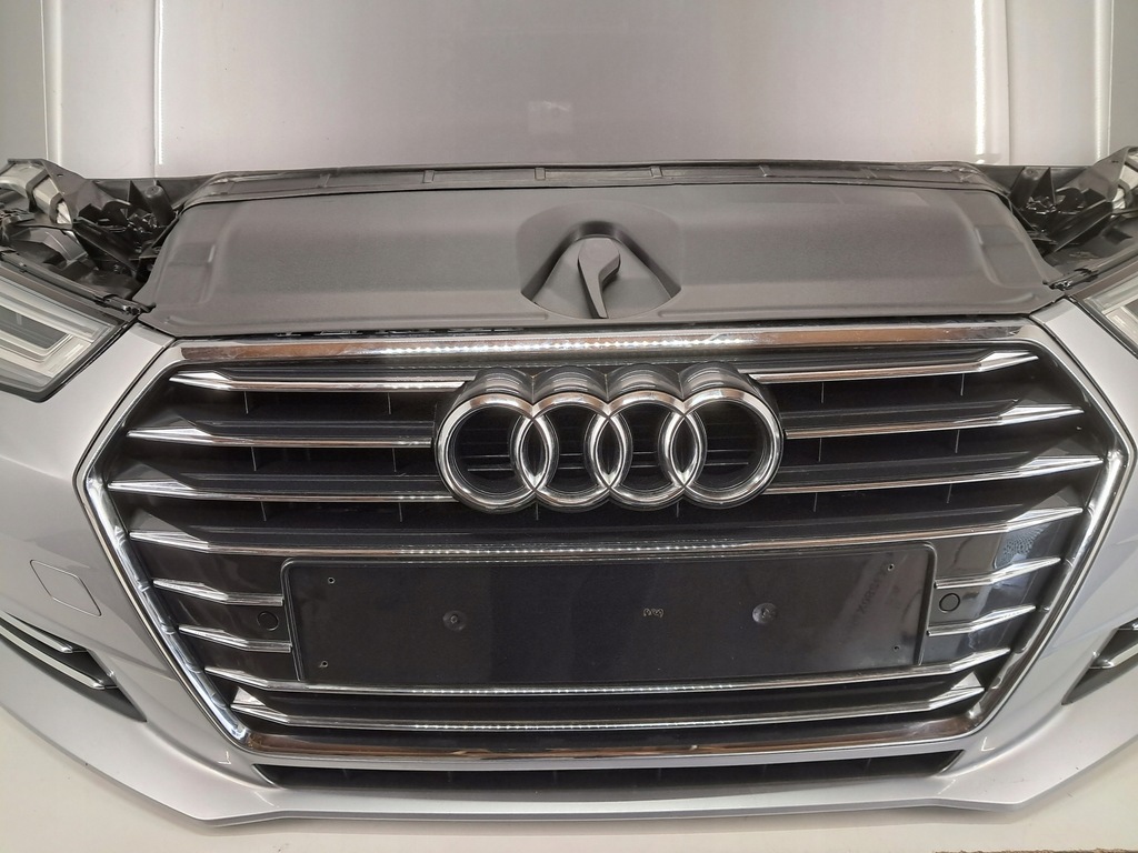 фото №7, Audi a4 b9 8w 16- kompletny перед full led бампер капот крыло pas