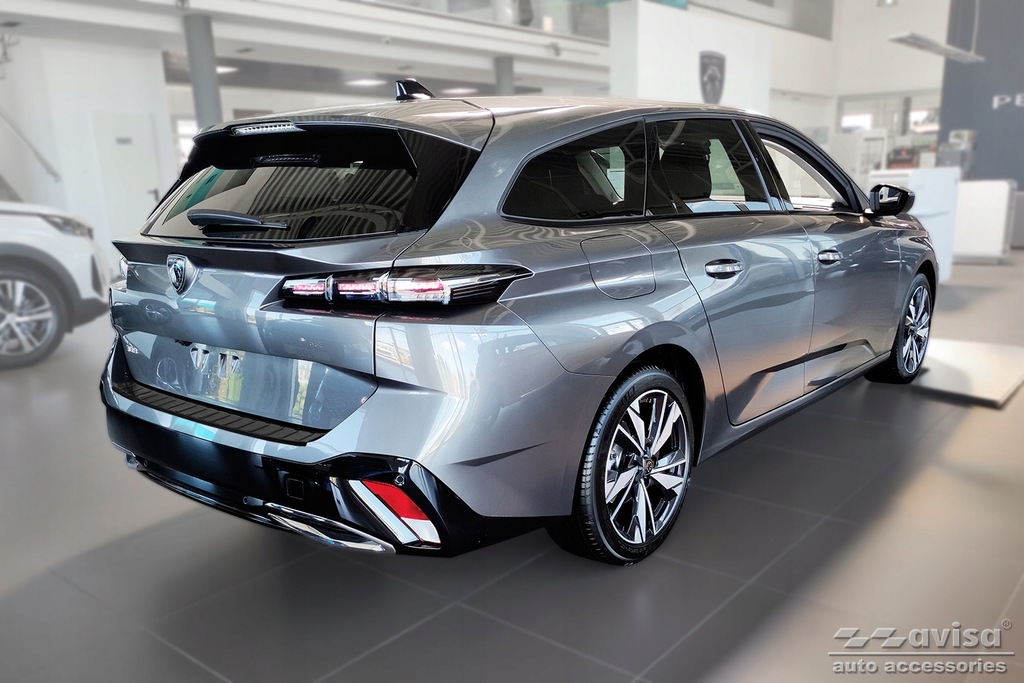 фото №12, Накладка na бампер czarna peugeot 308 ii sw kombi 2021-