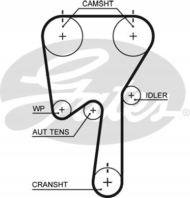 фото №2, Ремень распределительного вала renault laguna ct979 renault lagun