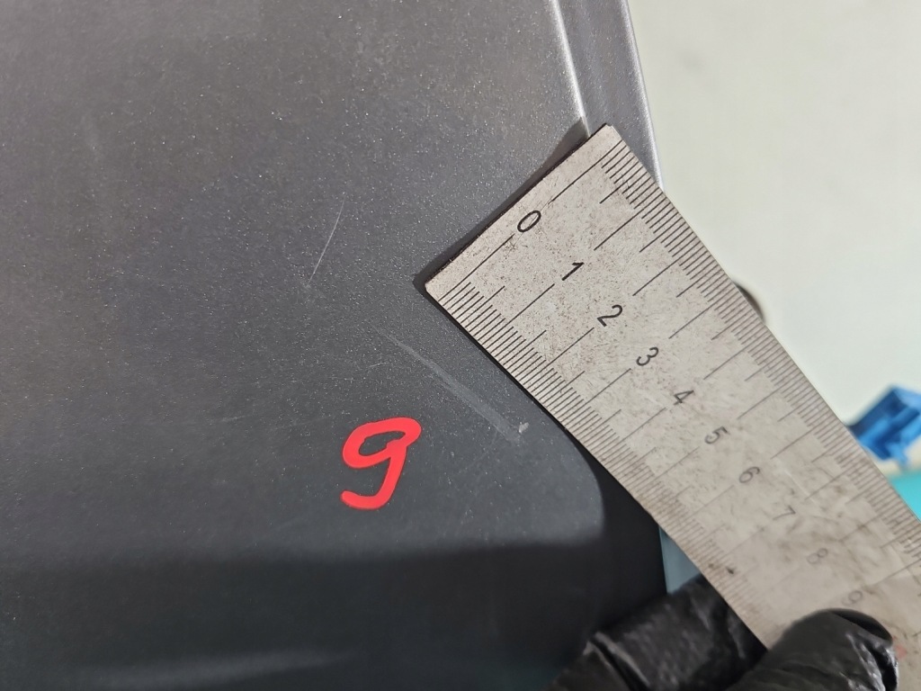 фото №11, Дверь задняя правое vw polo iv 9n hb 5d серебристый ls7y