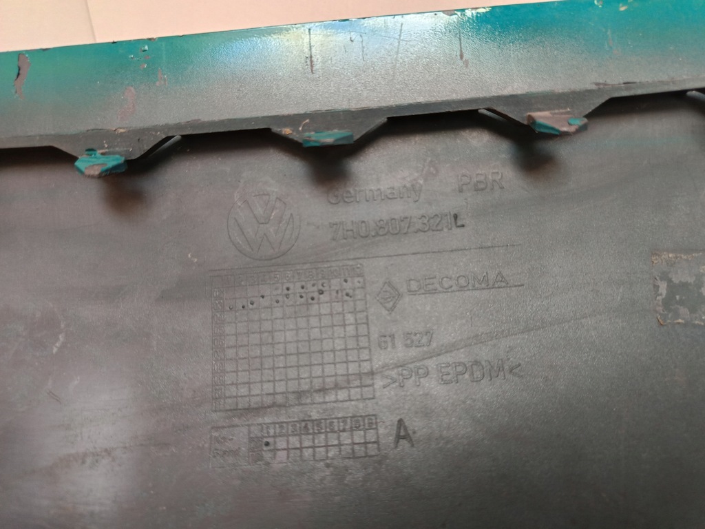 фото №6, Уголок бампера задняя левый 7h0807321 vw transporter t5