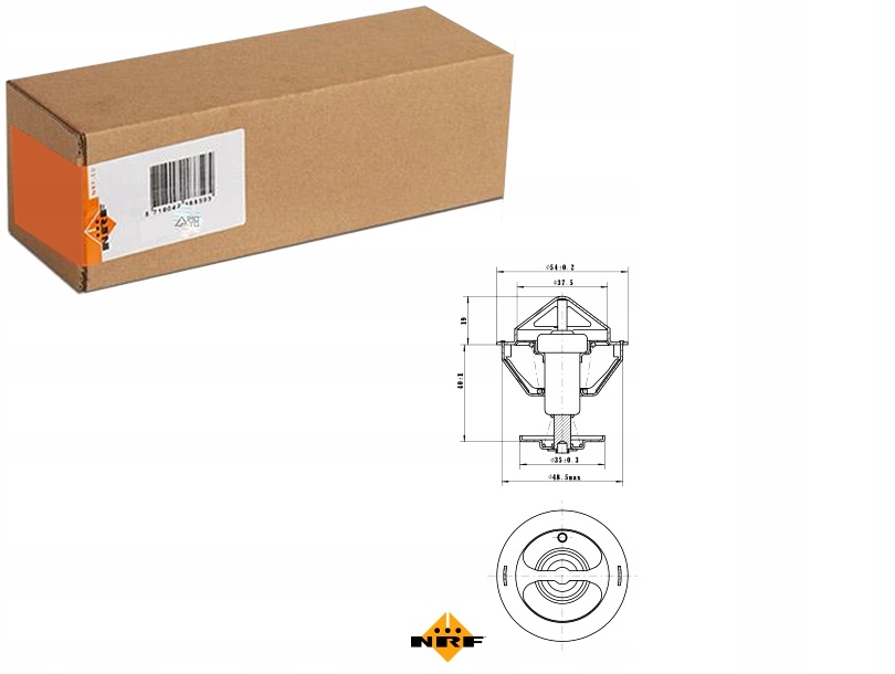 фото №1, Термостат жидкость охлаждающей ford fiesta v ka street ka 1.3 1.6