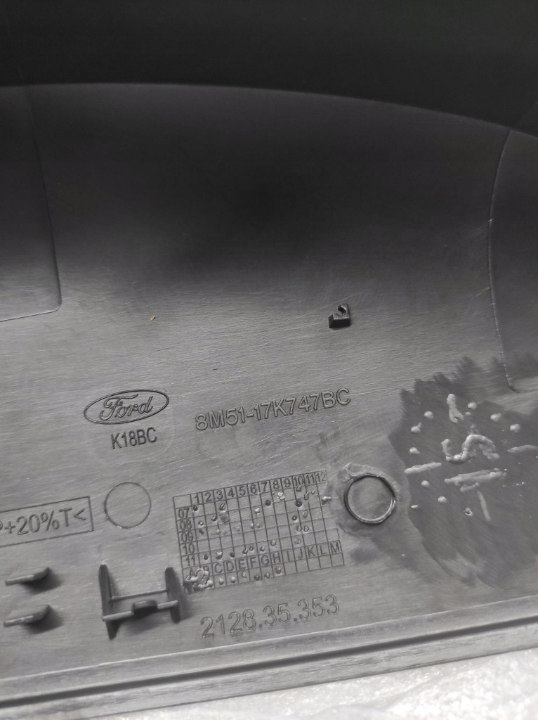 фото №3, Корпус дзеркало ліва ford focus mk2 lift