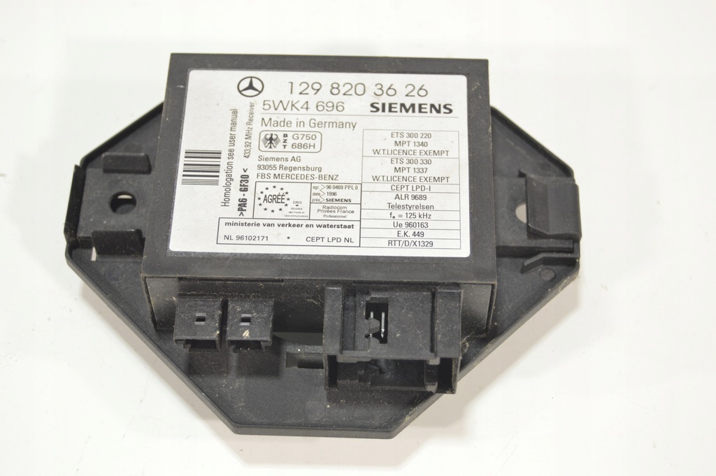 фото №1, Модуль імобілайзер mercedes w140 c140 cl r129