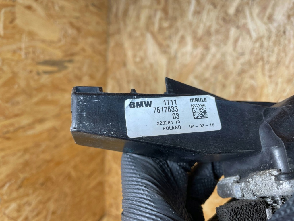 Радиатор воды bmw f39 f40 f45 f48 mini f55 f56 f57 f60 7617633 Недорого