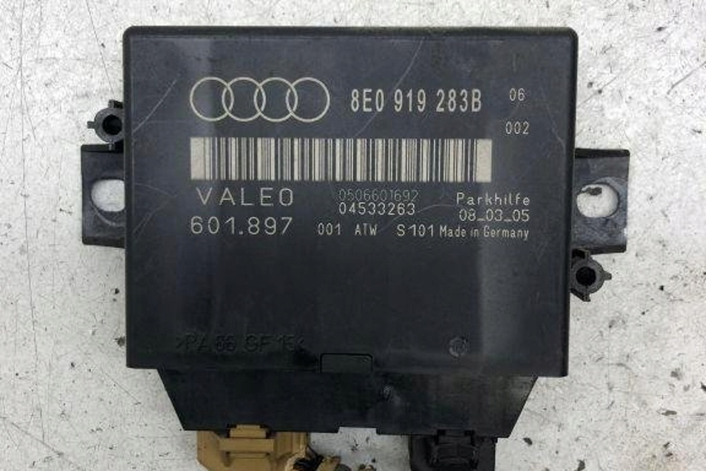 фото №1, Модуль pdc audi a4 8ec, b7 8e0919283b 2.0l дизель 2006