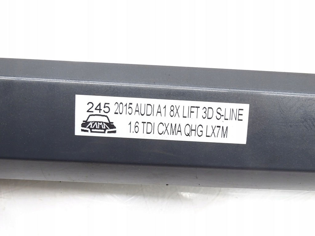 фото №10, Молдинг поріг права audi a1 8x lift s-line lx7m