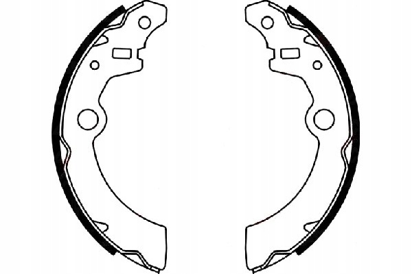 фото №1, Abe c08021abe набор колодка тормозных