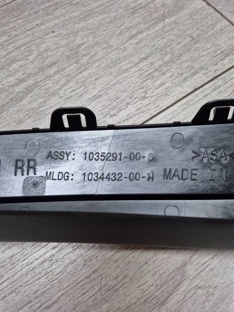 фото №6, 10925. tesla x молдинг крыло правый задняя 1035291-00-g