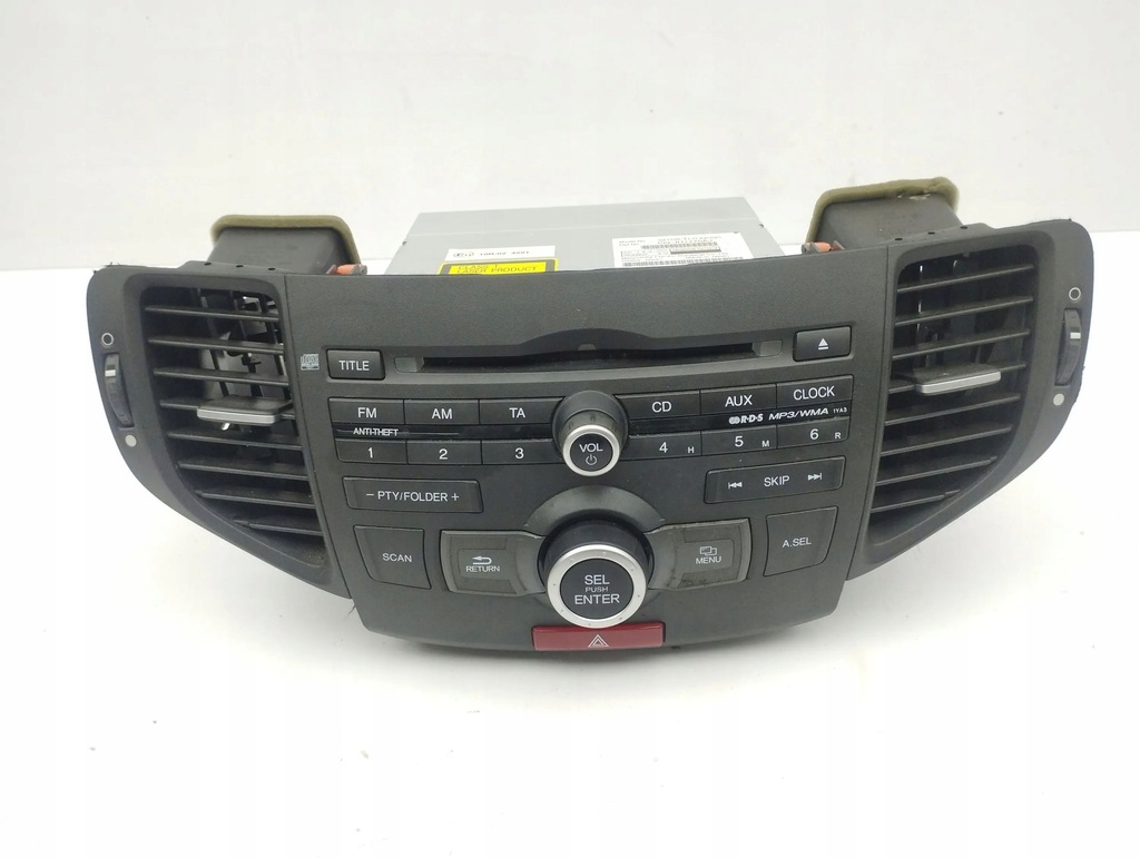 фото №1, Honda accord 2009 автомагнитола