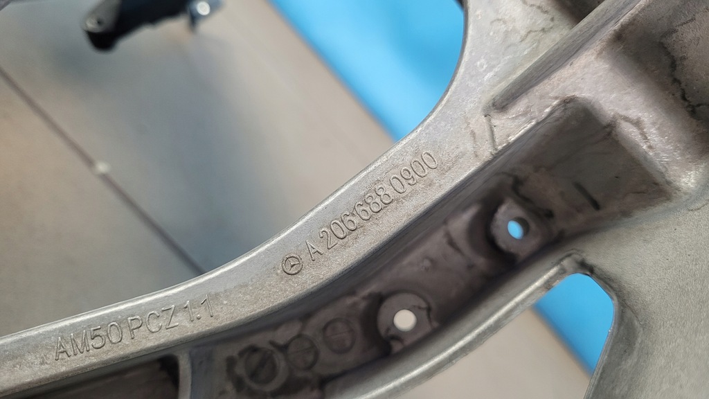 фото №8, Mercedes w206 каркас панелі панель приладів a2066801300